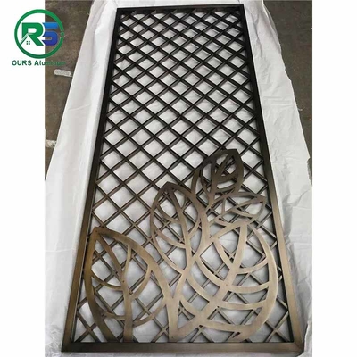 Branch Laser Cut Metal Privacy Screen Outdoor Indoor Aluminum Panel 1800*5000mm