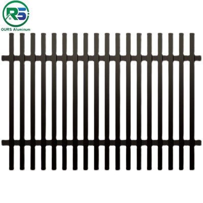 Backyard Garden Aluminum Privacy Fence For Stylish Low Maintenance