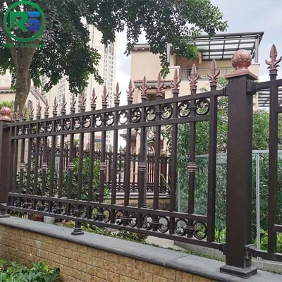 0.8-3.0mm Customized Contemporary Aluminum Fence Balustrade 15-20 Years Warranty