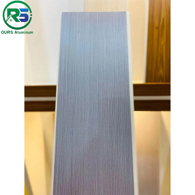 Environmental Friendly Linear Suspended Metal Ceiling 0.9mm White Aluminum Ceiling
