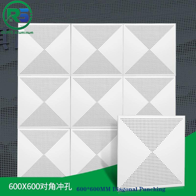Fireproof Interior Wall Aluminum Honeycomb Panels 4x8 Aluminium Architectural Tiles Tegular