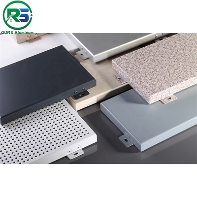 10mm Aluminum Honeycomb Panel Wood Grain Acoustic Filling Wooden Panel 4x8
