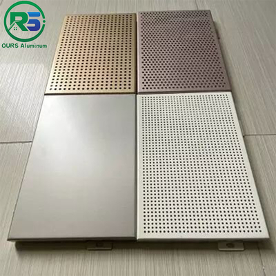 10mm Aluminum Honeycomb Panel Wood Grain Acoustic Filling Wooden Panel 4x8