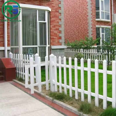 Aluminum White Steel Ornamental Metal Railings Privacy Fence Panels 1.5-4mm