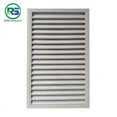 Building Decorative Aluminum Sun Shade Louvers Interior Or Exterior Wall Blinds