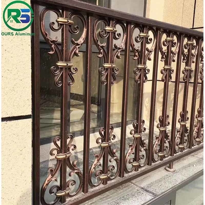 1250mm Colorful Aluminium Decorative Screens Air Conditioner Vent Louver With Interior Wall