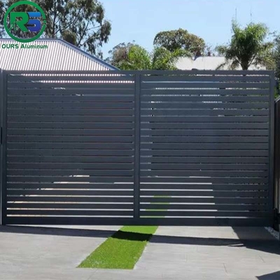 2440MM Lengh Contemporary Aluminum Fence Air Conditioner Vent Louver