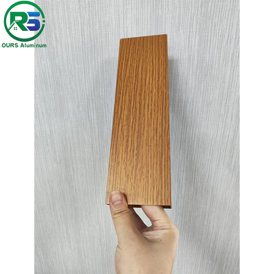 Interni soffitto in strisce di alluminio 0,6-2,0 Spessore Parete facciata soffitto rivestimento marmo decorativo grano