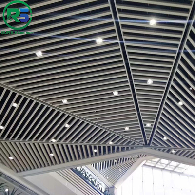 2.0mm Suspended Metal Ceiling in Wine Red for Modern and Simple Decoration